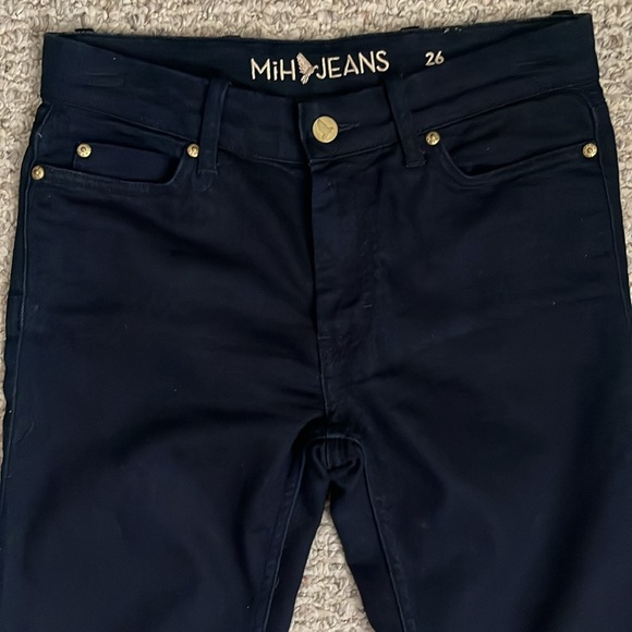 Mih Mid Rise Dark Wash Bootcut Jeans - The London Jean - Picture 5 of 12